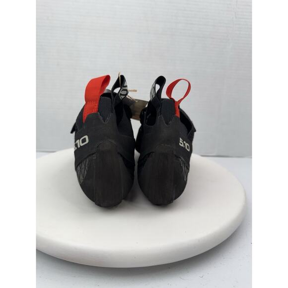 ADIDAS Five Ten Aleon Climbing Shoes Mens Size 10.5 Black Red BC0861 Stealth NEW - Picture 6 of 11
